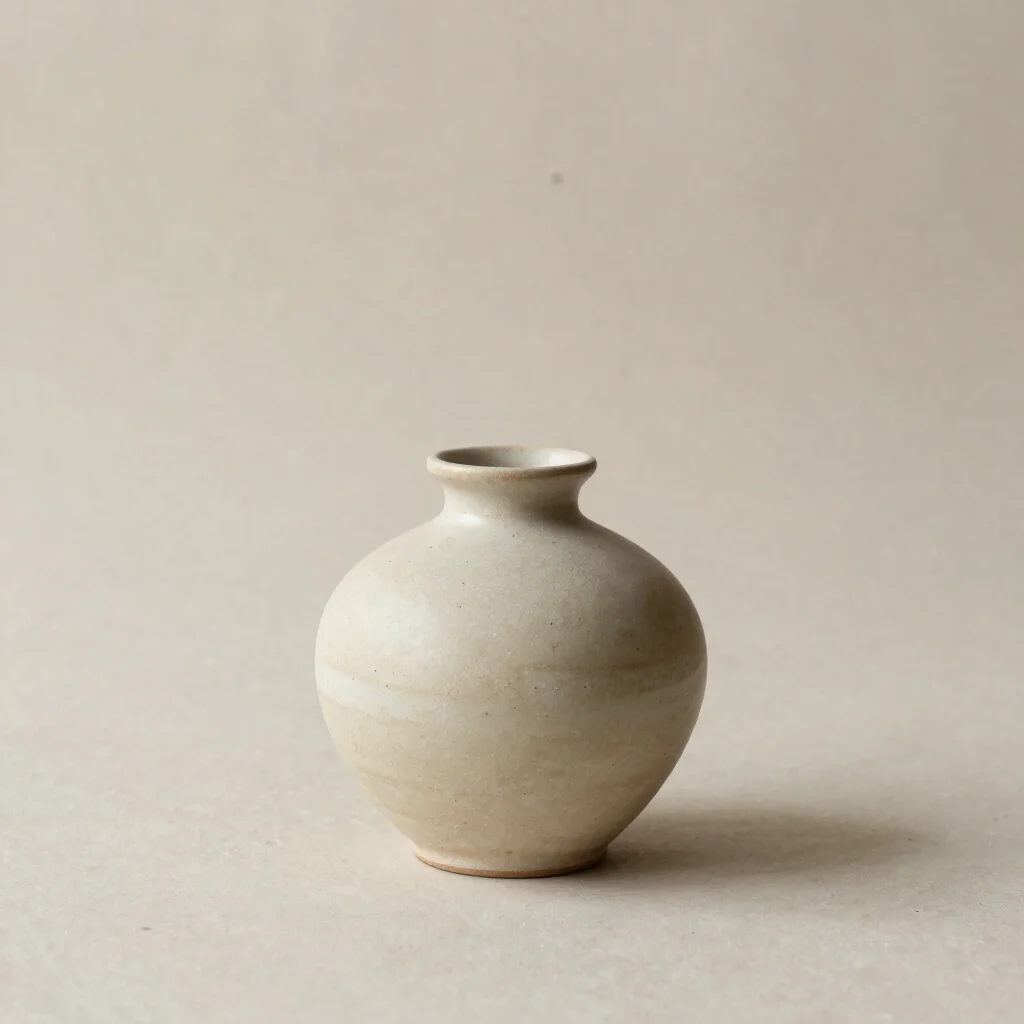 Stoneware Bud Vase
